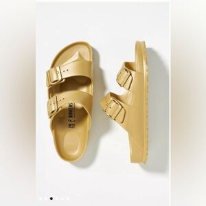 Birkenstock Arizona EVA Sandals - Gold